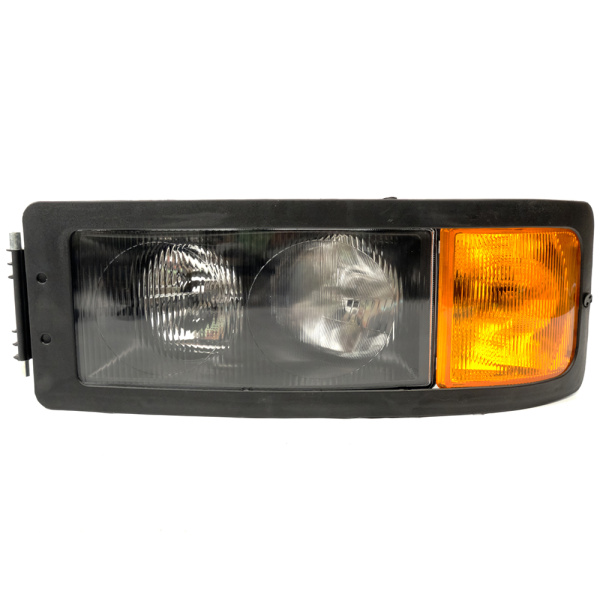 Фара передняя L (стекло) SHACMAN F2000