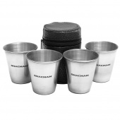 Рюмки металл к-т с логотипом SHACMAN