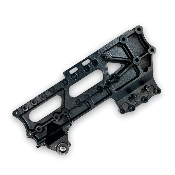 Кронштейн передней рессоры передний L SHACMAN X3000 X5000 8x4