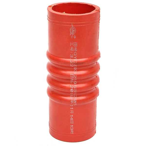 Патрубок радиатора нижний Д 60*60 SHAANXI DZ93259535205