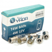 Лампочка щитковая T4W 12V/4W Nord Yada 800015