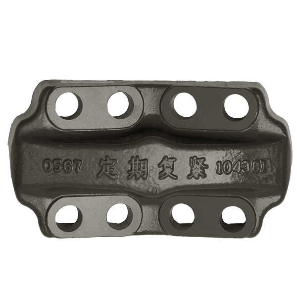 Накладка (башмак) рессоры задней 4 стремянки HOWO T5GSITRAK ОРИГИНАЛ