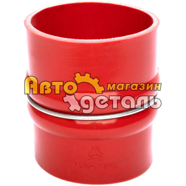 Патрубок интеркуллера Д 80-80-115 HOWO A7 VG1047110103-1