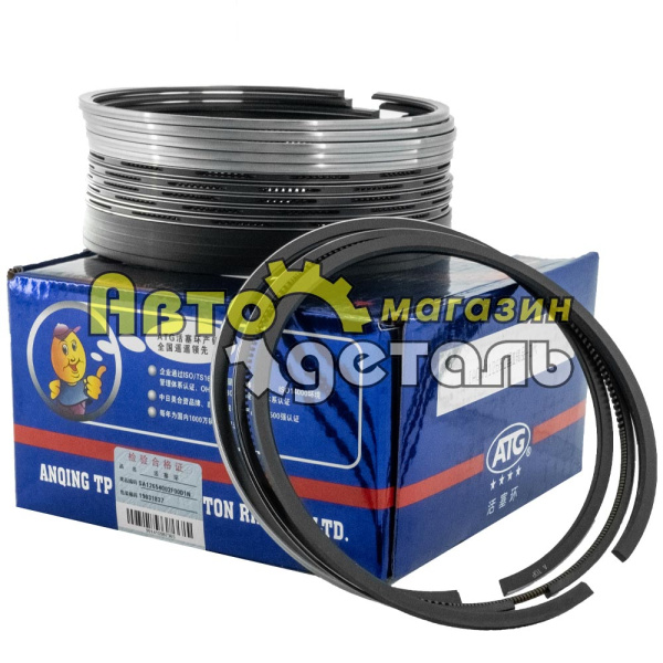 Кольца поршневые АТG WD615 HOWO VG1560030045