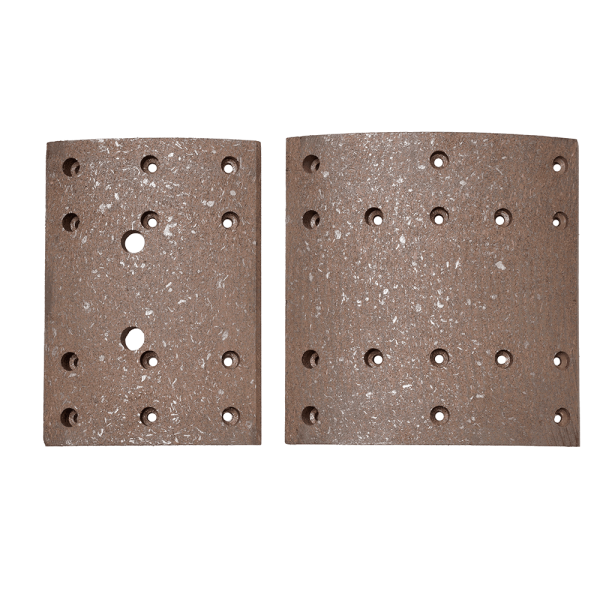 Накладка тормозная задняя 1216 отв к-т FAW J6 QINYAN