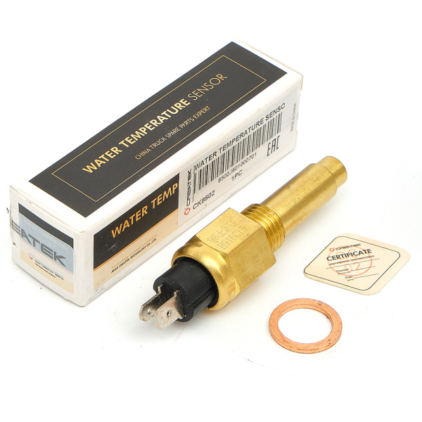 Датчик температурный длинный HOWO CREATEK VG14090067 CK8502