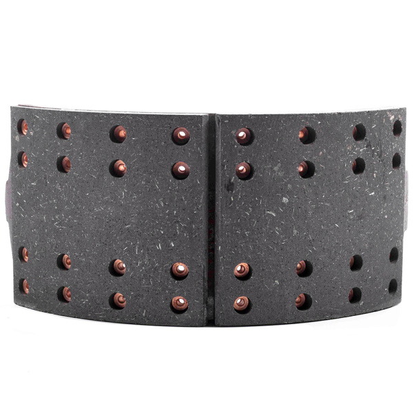 Колодка тормозная передняя 16 отв HOWO 70 тонн