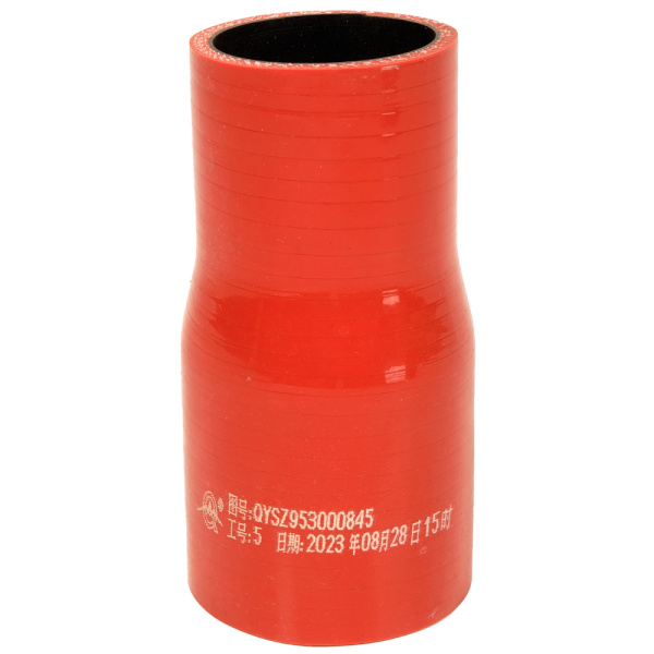 Патрубок радиатора (прямой) Д 50-60-130 SHACMAN X3000 QINYAN