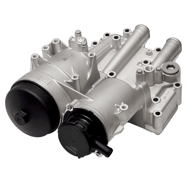 Корпус масляного фильтра в сборе с теплообменником MC11 HOWO T5GSITRAK (3)