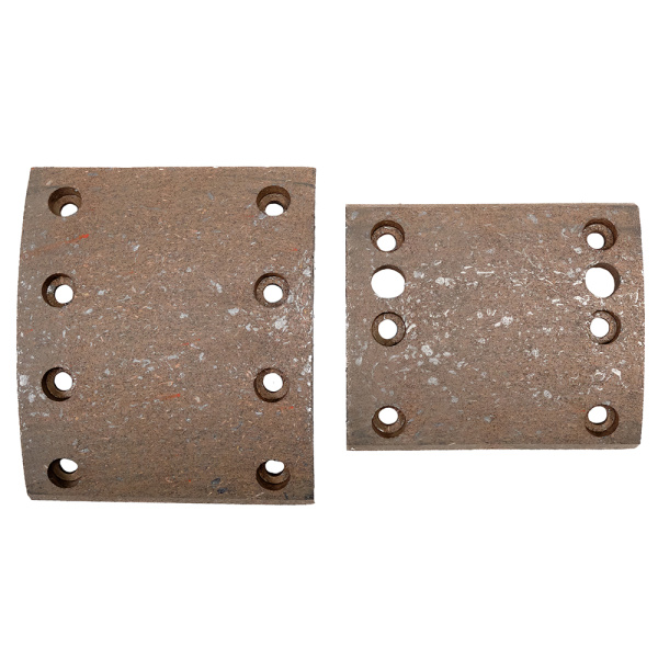 Накладка тормозная передняя 6-8 отв к-т HOWO QINYAN