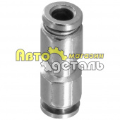 Прямой железный Д 6 фитинг