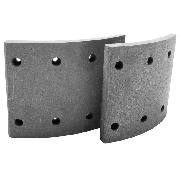 Накладка тормозная передняя 6-8 отв к-т FAW J6