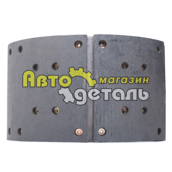 Колодка тормозная задняя 220 (c роликом) SHAANXI F2000 F3000 DZ9112340061