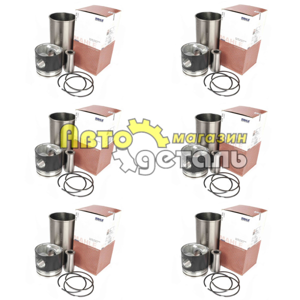 Поршневая группа MAHLE 336 л.с HOWO WD615E2-3A 61260030011