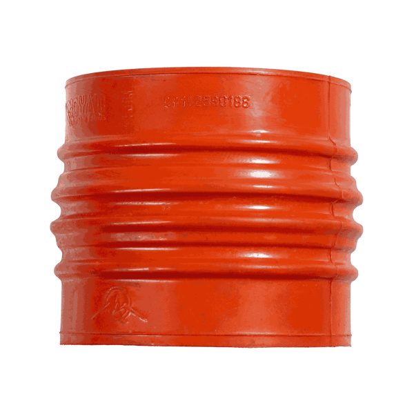 Патрубок интеркуллера Д 100-100 2 стяжки QINYAN (2)