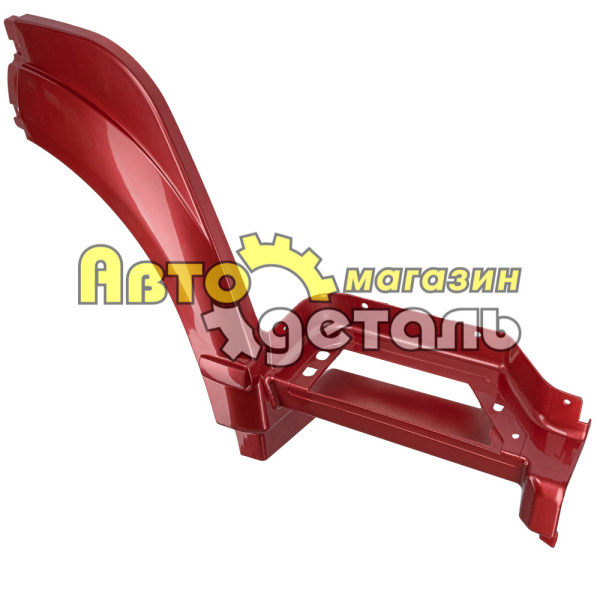 Крыло кабины переднее R (передняя часть) красное 2008 г HOWO WG1642230006 