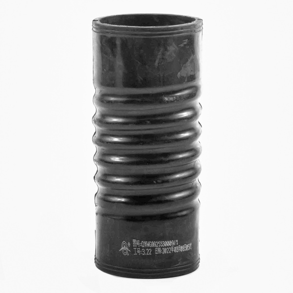 Патрубок радиатора прямой Д 75200 D12 HOWO 70 тонн