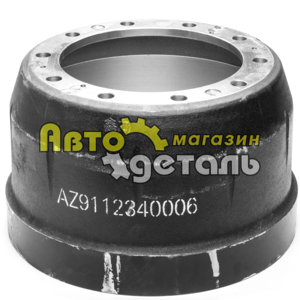 Барабан тормозной задний мост 2007 г STEYR HOWO AZ9112340006