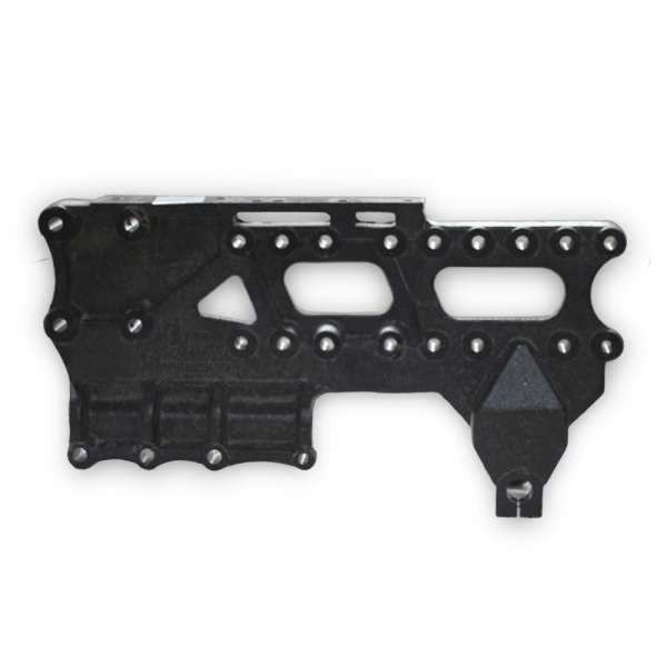 Кронштейн передней рессоры L SHACMAN X3000