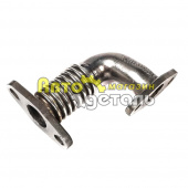 Трубка турбины подачи воздуха EGR EURO 3 WD615 HOWO VG1557110058A