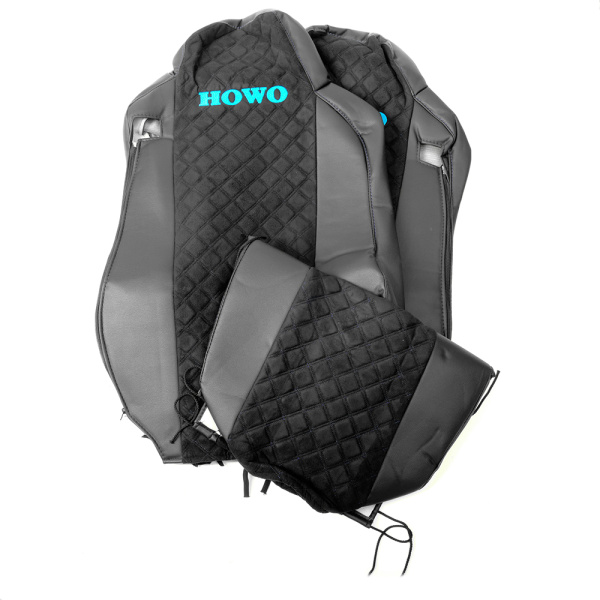 Чехол на сиденье эко кожа-алькантара к-т HOWO T5G