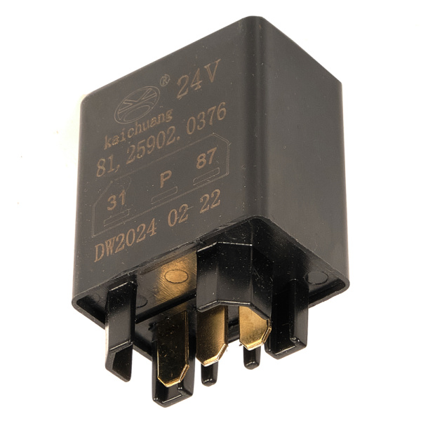 Реле 0376 3 штекера SHACMAN