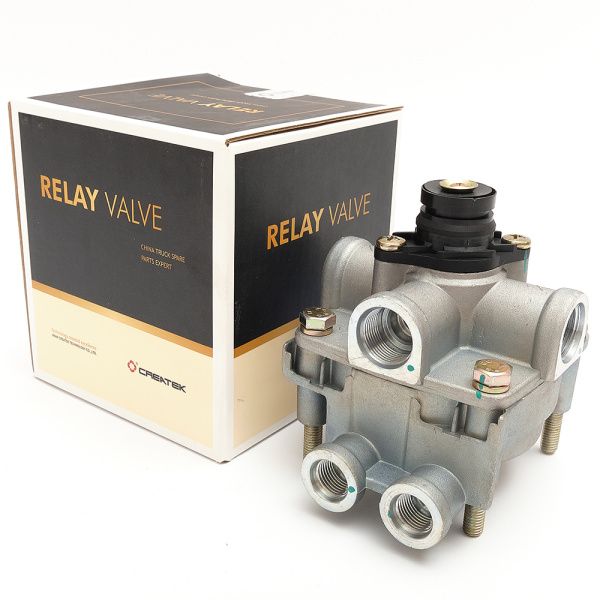 Кран ручника на раме (клапан ускорительный) SHAANXI F3000 CREATEK 1