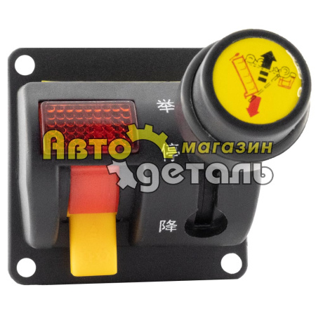 Кран подъема кузова HOWO (4 выхода) MKQF34