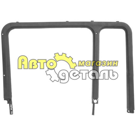 Накладка рамки стекла двери L SHAANXI F2000 F3000 81.62630.0047