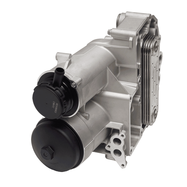 Корпус масляного фильтра в сборе с теплообменником MC11 HOWO T5GSITRAK (5)