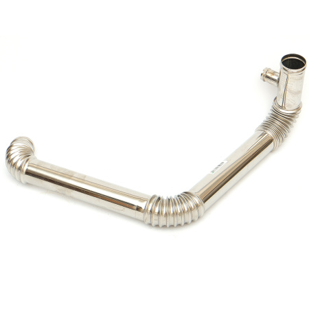 Патрубок системы охлаждения 0035 металл WD615 HOWO WG9925530035