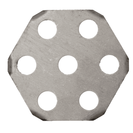 Шайба балансира 7 отверстий тонкая ромб SHACMAN X3000 (2)
