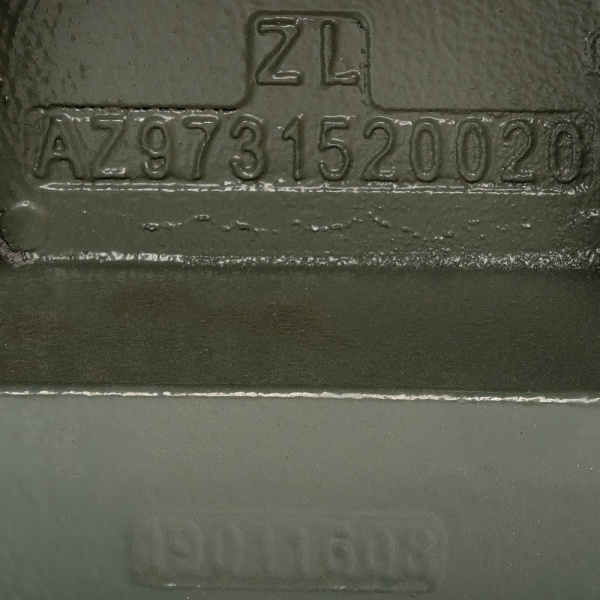 Кронштейн передней рессоры задний L HOWO 8-4 (2)