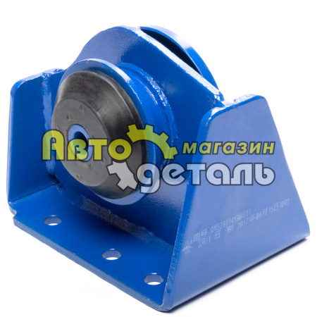 Подушка двигателя задняя R WP12 4*2/6*4 SHACMAN F3000 (самосвал) QINYAN