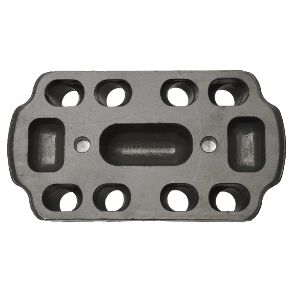 Накладка (башмак) рессоры задней 4 стремянки HOWO T5GSITRAK ОРИГИНАЛ (3)