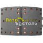 Колодка тормозная зад 14 отв 2010 г HOWO AZ9231342010   