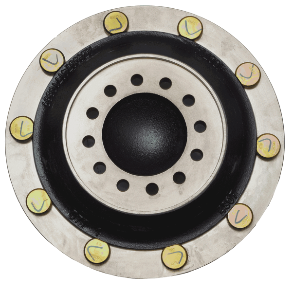 Ступица передняя (дисковый тормоз) со шпильками SITRAK C7H ОРИГИНАЛ (2)