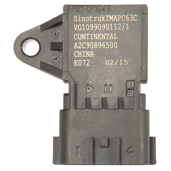 Датчик температуры и давления входящего воздуха HOWO T5G SITRAK (2)