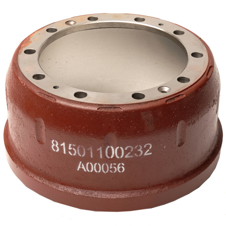 Барабан тормозной передний SHACMAN