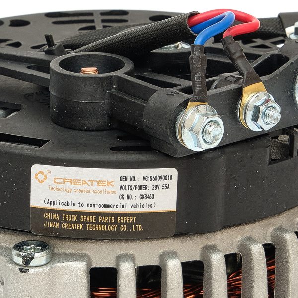 Генератор клиновой HOWO CREATEK CK-VG1560090010 CK8460