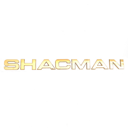 Эмблема-буквы на капот 45 мм SHACMAN