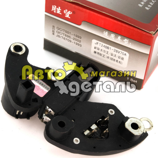 Регулятор с штекером JFT248B1-28V 70 A HOWO JFT248B1-28V 70 A