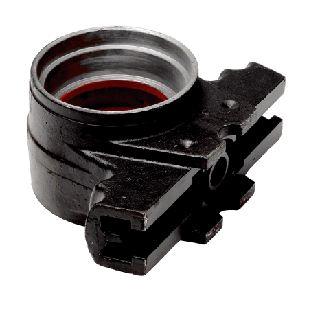 Корпус оси балансира (букса) 4 стремянки HOWO (2)